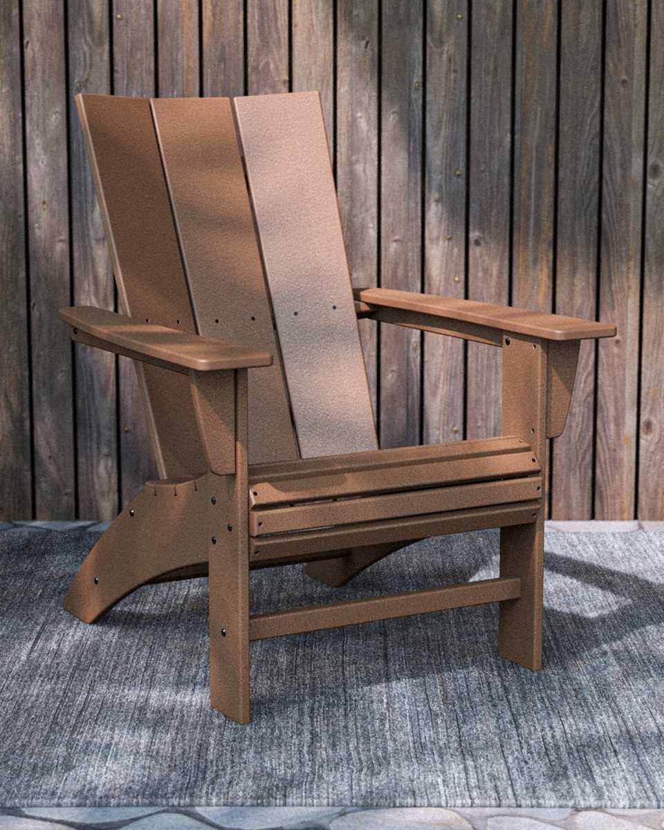 Modern Curveback Adirondack Chair